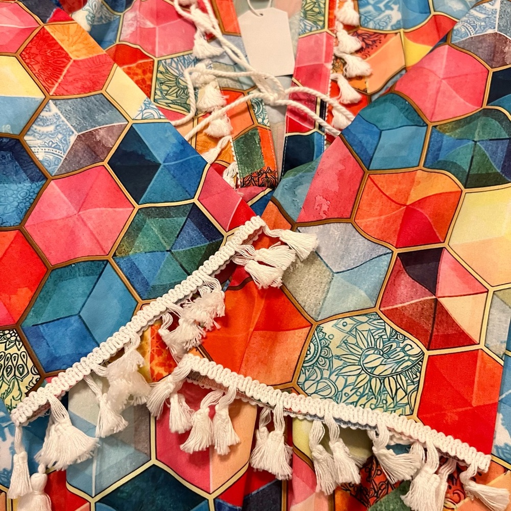 Multi color Tunic/Dress in XL